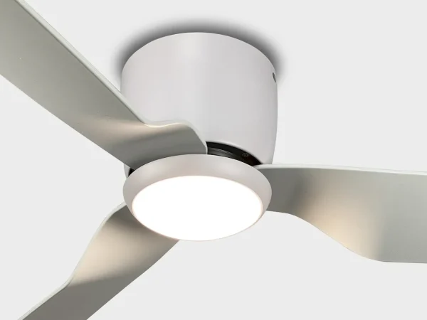 Ventilador de techo Sunaca Mina blanco luz LED 132 cm