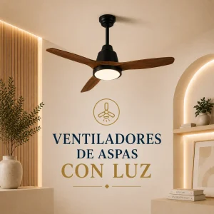 ventiladores-techo-aspas-con-luz Ventilador de techo de aspas con luz
