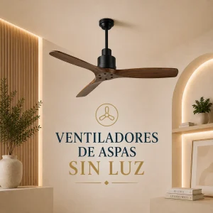 ventiladores-techo-aspas-sin-luz Ventilador de techo de aspas sin luz